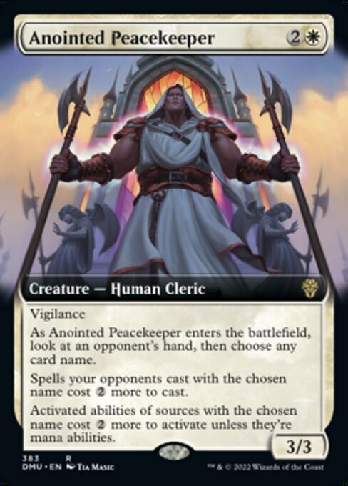 Anointed Peacekeeper – Extended Art