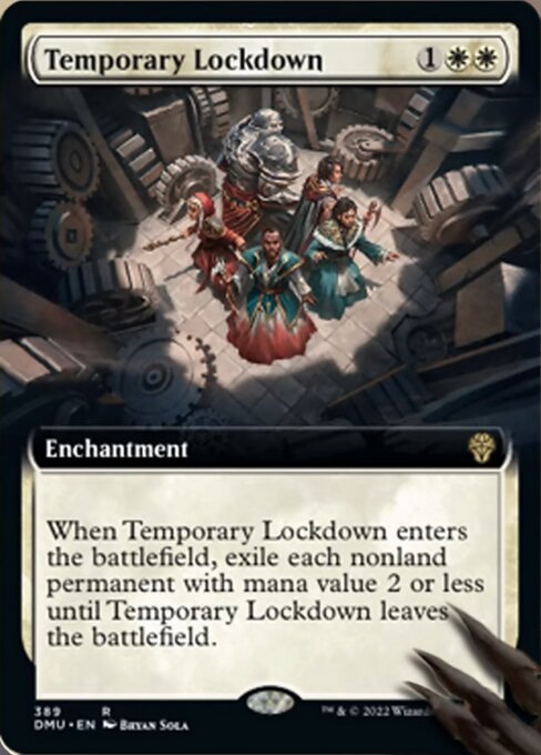 Temporary Lockdown – Extended Art