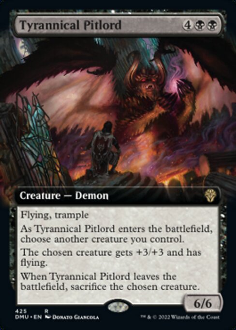 Tyrannical Pitlord – Extended Art