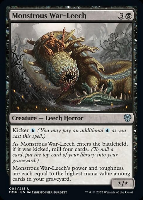 Monstrous War-Leech – Foil