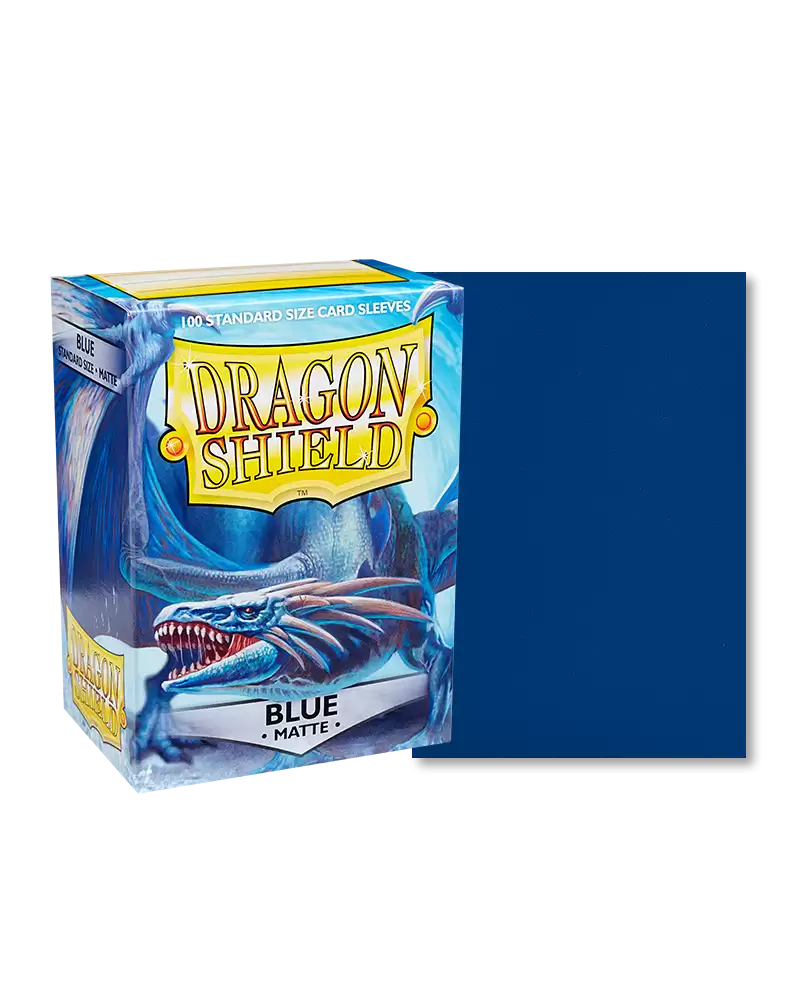 Dragon Shield – Matte Sleeves 100 – Blue