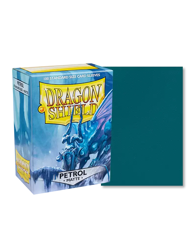 Dragon Shield – Matte Sleeves 100 – Petrol