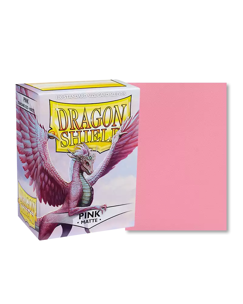 Dragon Shield – Matte Sleeves 100 – Pink