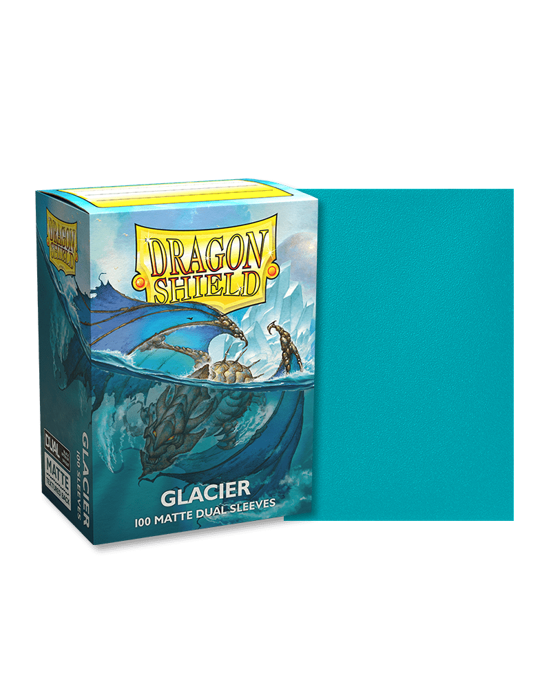 Dragon Shield – Matte Dual Sleeves – Glacier