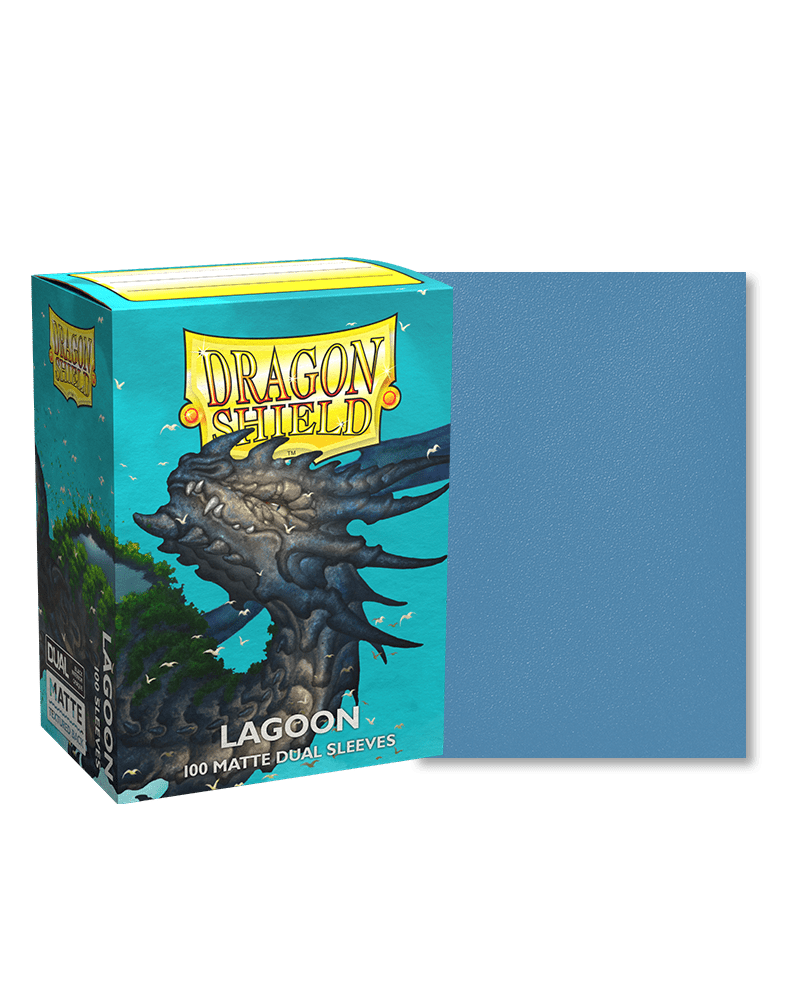 Dragon Shield – Matte Dual Sleeves – Lagoon
