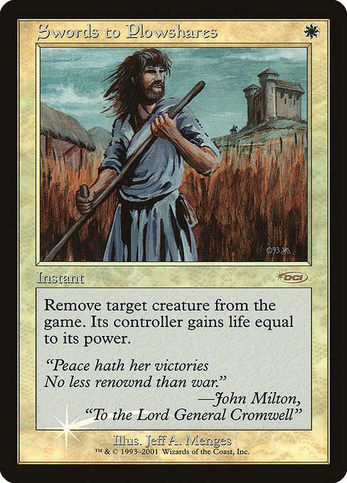 Swords to Plowshares – FNM Foil