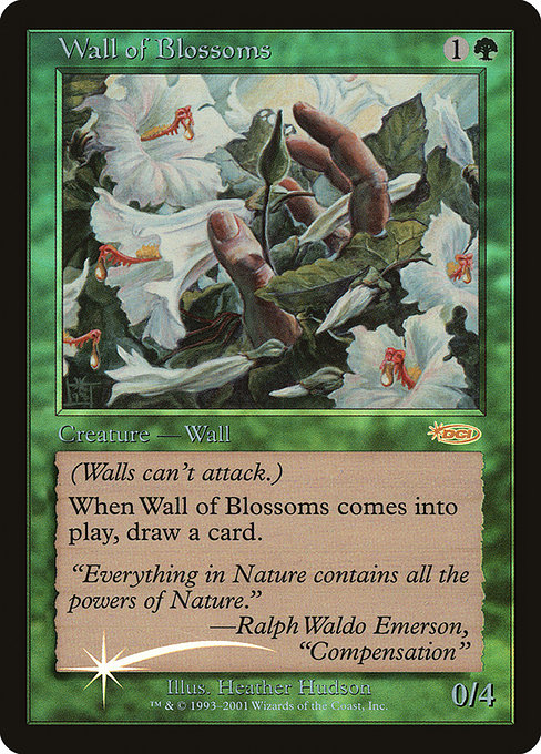 Wall of Blossoms – FNM Foil