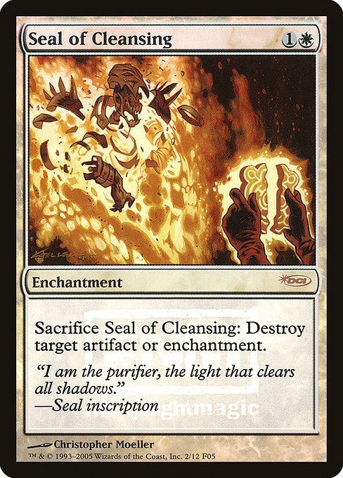 Seal of Cleansing – FNM Foil