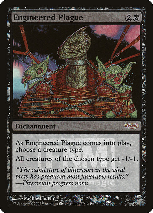 Engineered Plague – FNM Foil