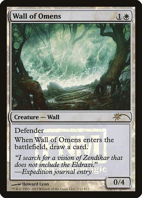 Wall of Omens – FNM Foil