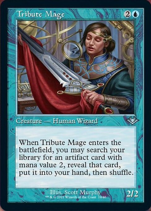 Tribute Mage – MH1 Retro Etched Foil