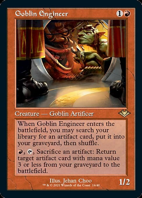 Goblin Engineer – MH1 Retro Etched Foil