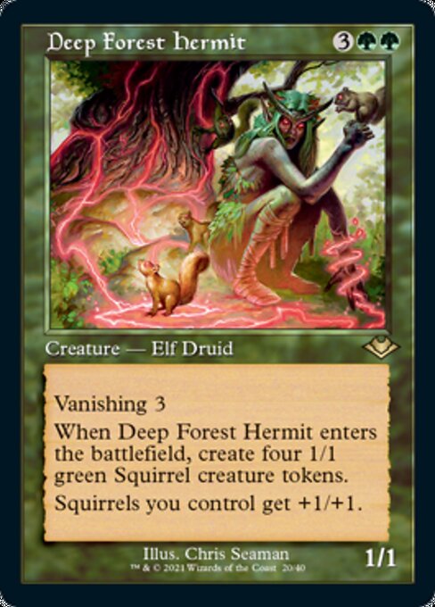 Deep Forest Hermit – MH1 Retro Etched Foil