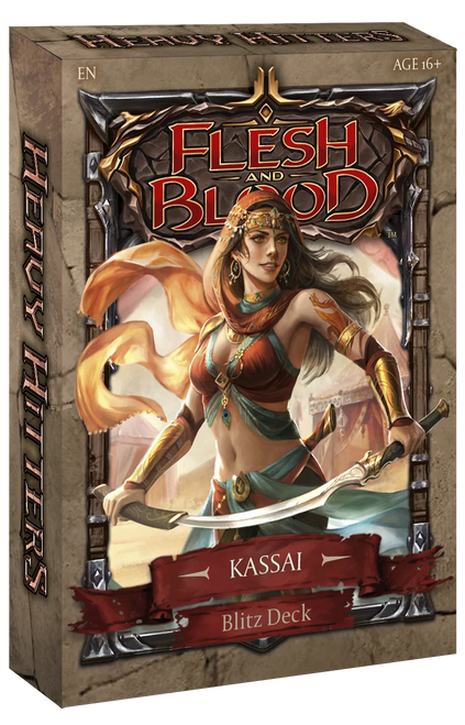 Flesh and Blood – Heavy Hitters Blitz Deck – Kassai