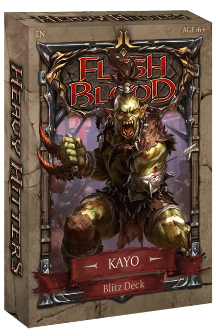 Flesh and Blood – Heavy Hitters Blitz Deck – Kayo