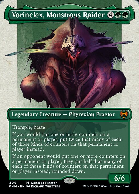 Vorinclex, Monstrous Raider – Concept Praetor