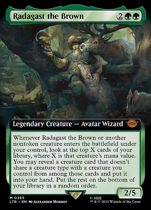 Radagast the Brown – Extended Art
