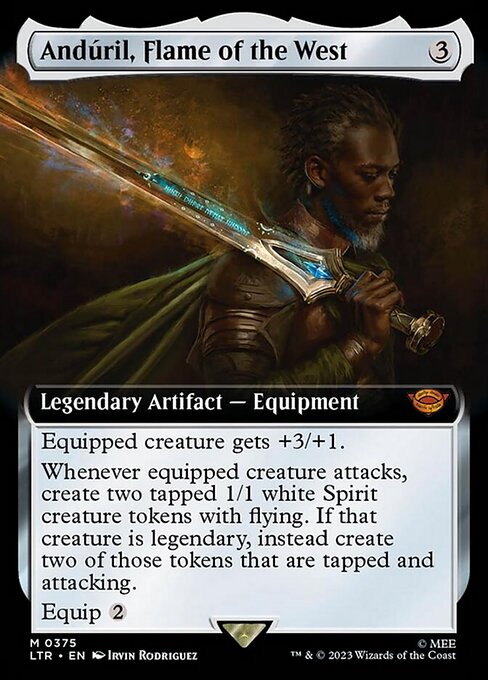 Anduril, Flame of the West – Extended Art