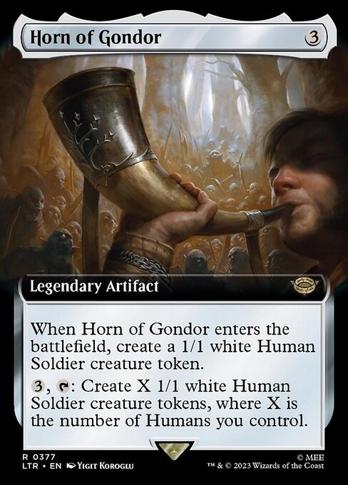 Horn of Gondor – Extended Art
