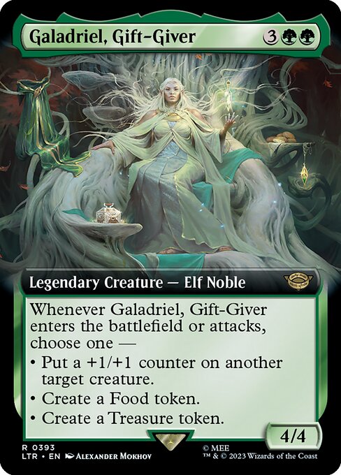 Galadriel, Gift-Giver – Extended Art