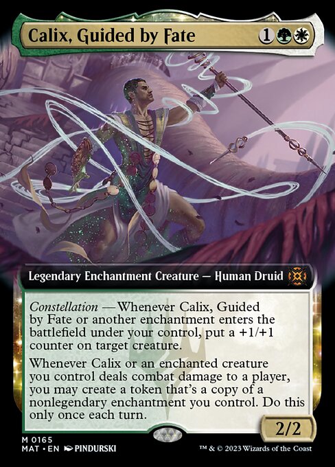 Calix, Guided by Fate – Extended Art – Foil