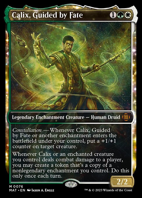 Calix, Guided by Fate – Showcase – Foil