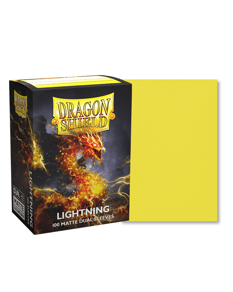 Dragon Shield – Matte Dual Sleeves – Lightning
