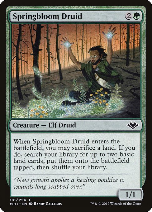 Springbloom Druid – Foil