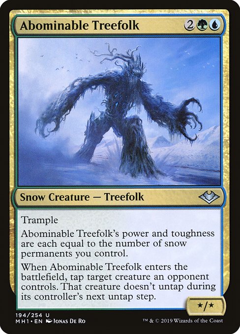 Abominable Treefolk – Foil
