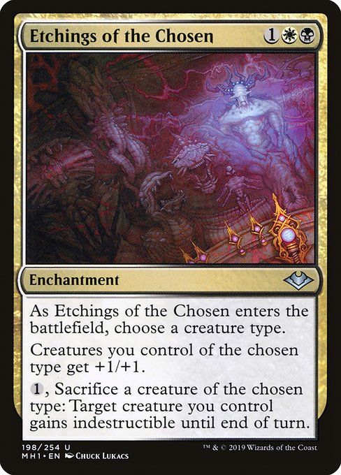Etchings of the Chosen – Foil