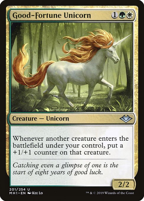 Good-Fortune Unicorn – Foil