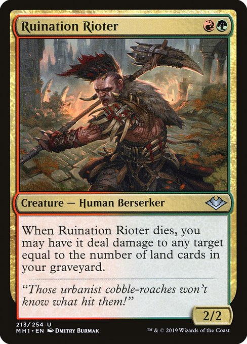Ruination Rioter – Foil