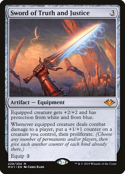 Sword of Truth and Justice – Foil
