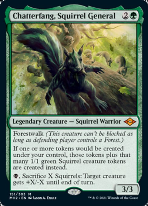 Chatterfang, Squirrel General – Foil