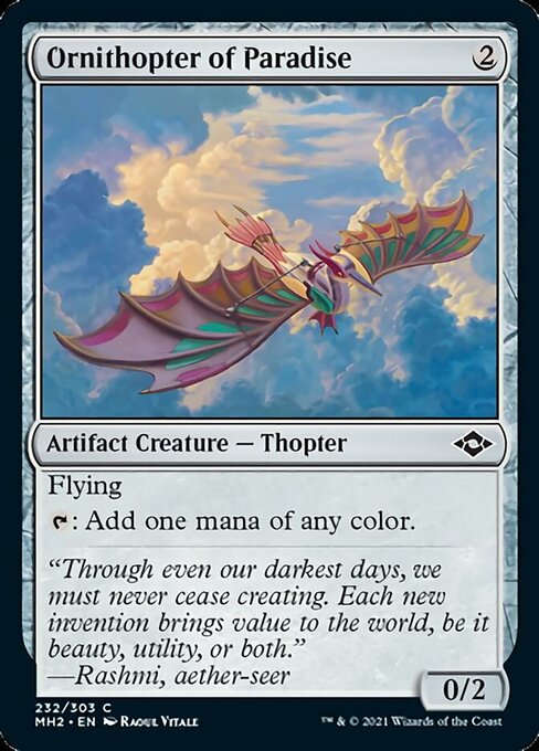 Ornithopter of Paradise – Foil