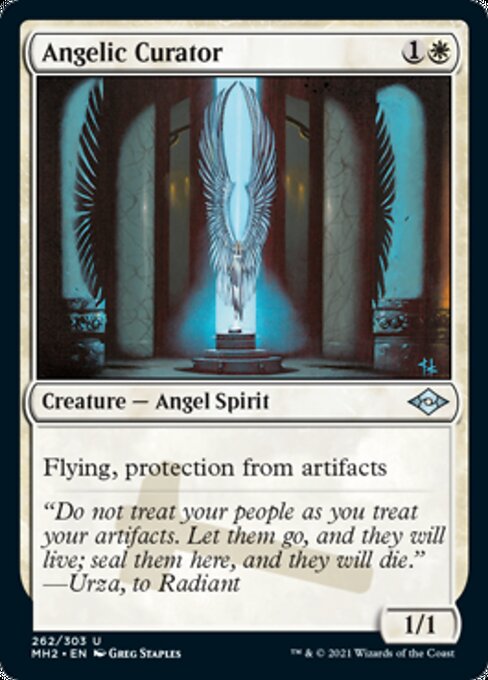 Angelic Curator – Etched Foil