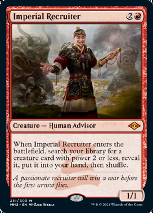 Imperial Recruiter – Etched Foil