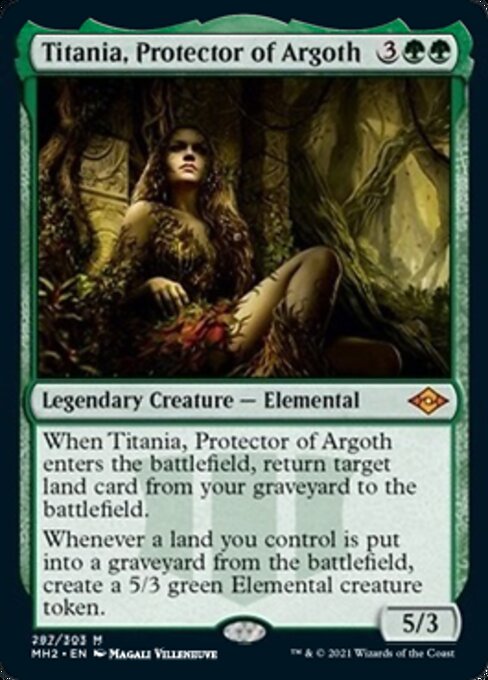 Titania, Protector of Argoth – Etched Foil
