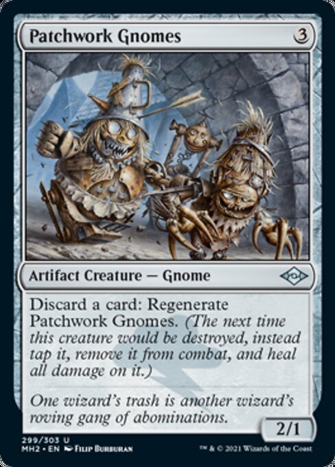 Patchwork Gnomes – Etched Foil
