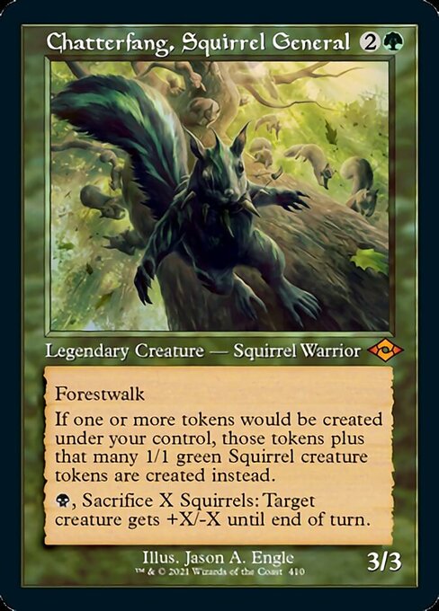 Chatterfang, Squirrel General – Retro-Frame