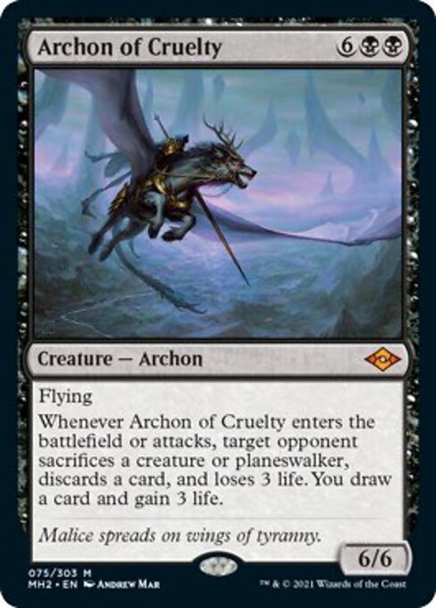 Archon of Cruelty – Foil