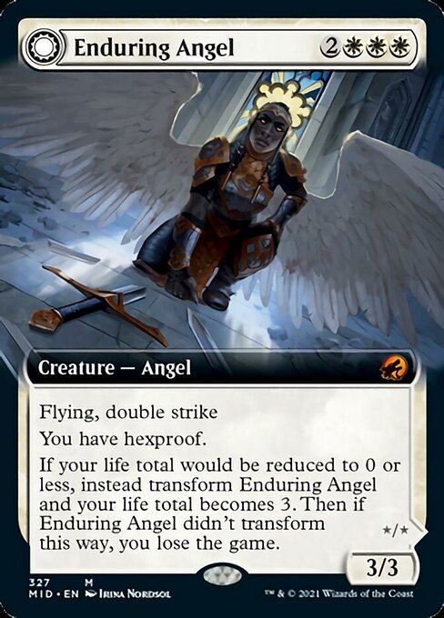 Enduring Angel // Angelic Enforcer – Extended Art