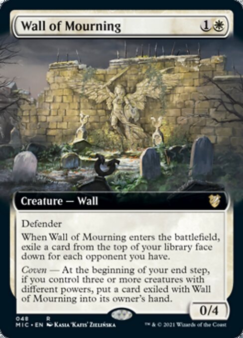Wall of Mourning – Extended Art