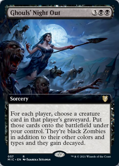 Ghouls’ Night Out – Extended Art