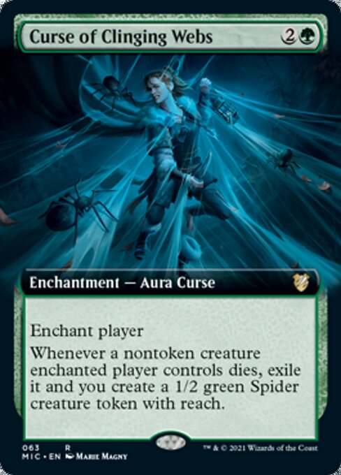 Curse of Clinging Webs – Extended Art