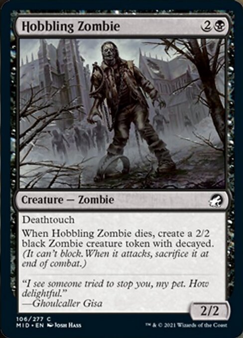 Hobbling Zombie – Foil
