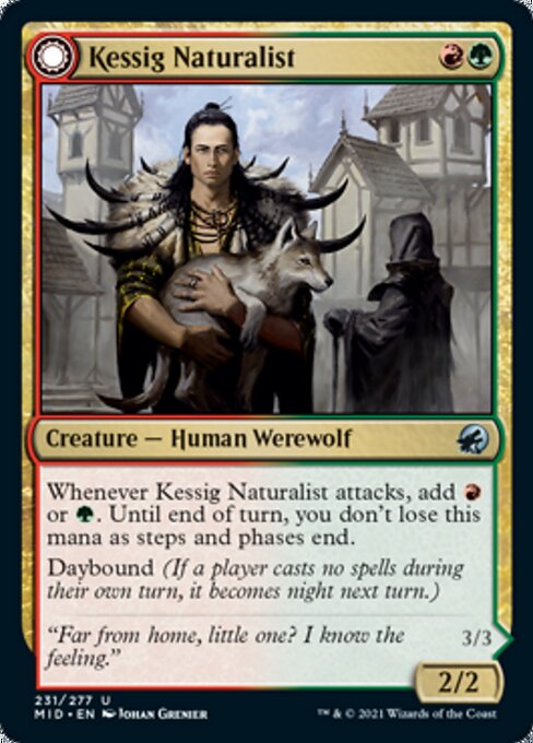 Kessig Naturalist // Lord of the Ulvenwald – Foil