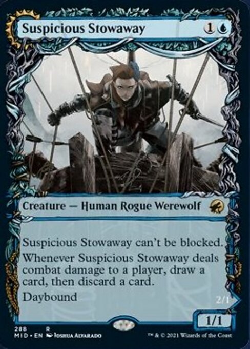Suspicious Stowaway // Seafaring Werewolf – Showcase – Foil