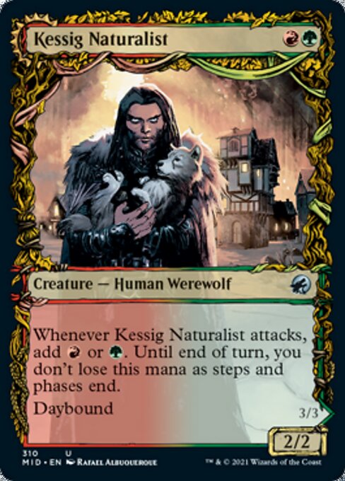 Kessig Naturalist // Lord of the Ulvenwald – Showcase – Foil