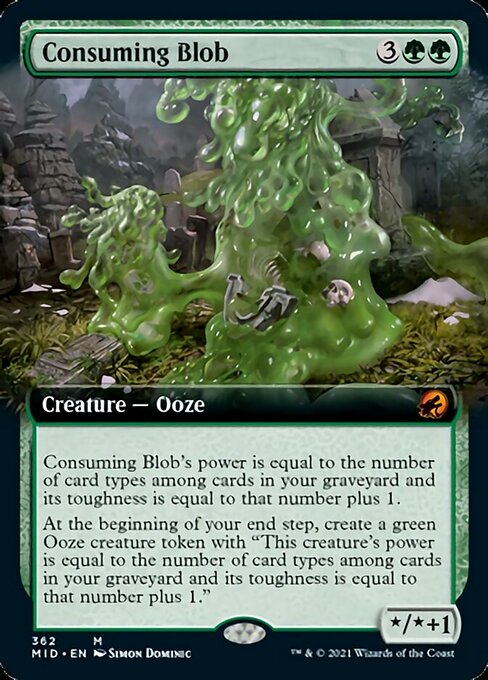Consuming Blob – Extended Art